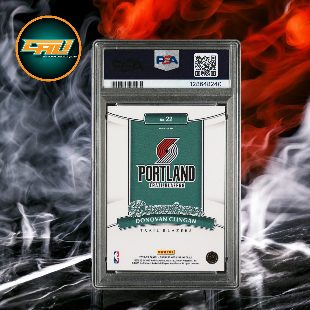 2024 Panini Donruss Optic Downtown Donovan Clingan #22