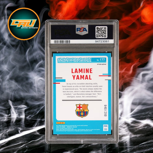 2023 Donruss Lamine Yamal Optic Rated Rookie Red /299 #177