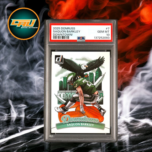 2025 Panini Donruss Downtown! Saquon Barkley #7