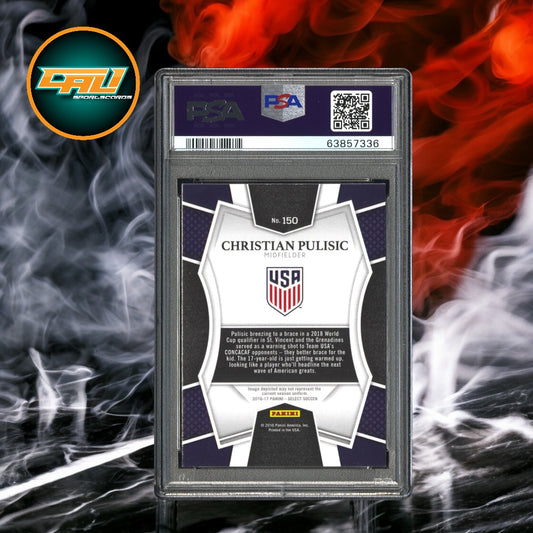 2016 Select Christian Pulisic Mezzanine Silver PSA 10 #150