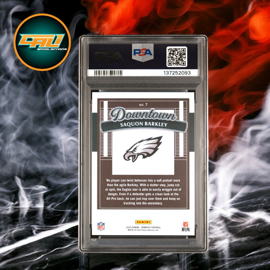 2025 Panini Donruss Downtown! Saquon Barkley #7
