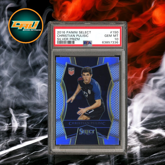 2016 Select Christian Pulisic Mezzanine Silver PSA 10 #150