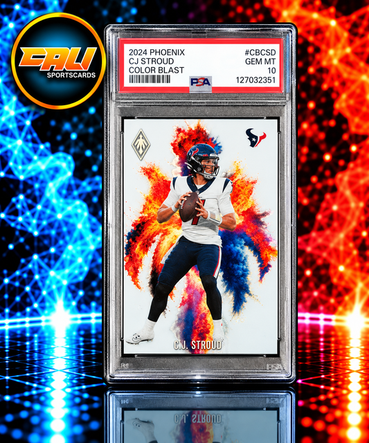 2024 Panini Phoenix Color Blast CJ Stroud #CBCSD PSA 10