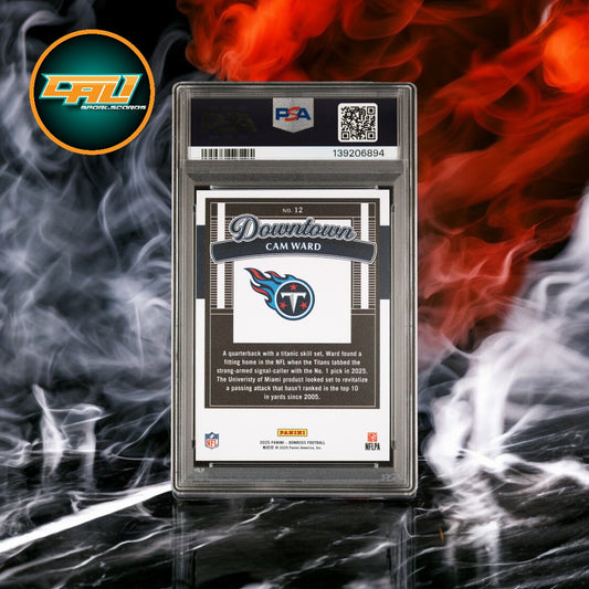 2025 Panini Donruss Downtown! Cam Ward PSA 10 #12