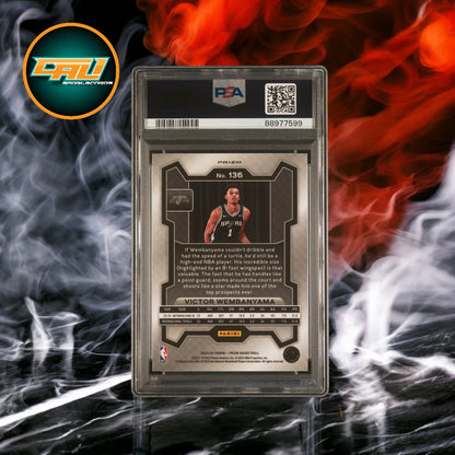 2023 Panini Prizm Victor Wembanyama Ice #136