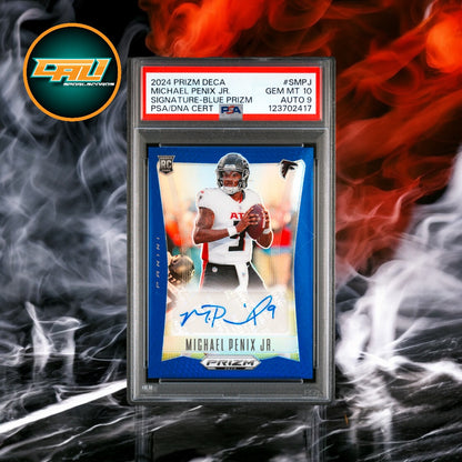 2024 Panini Prizm Deca Signatures Michael Penix Jr. #SMPJ