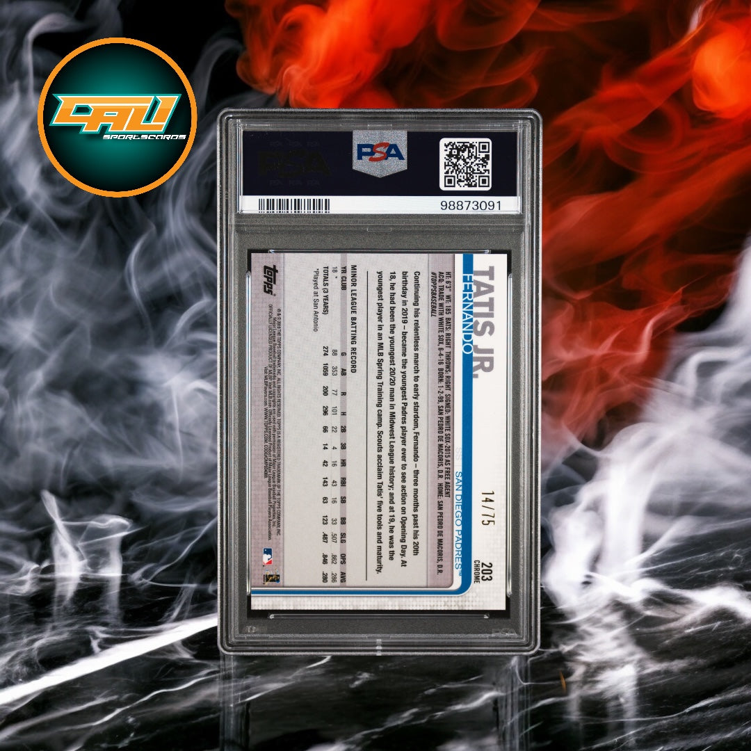 2019 Topps Chrome Fernando Tatis Jr. #203