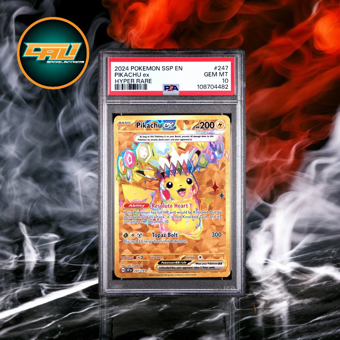 2024 Pokemon Ssp En-Surging Sparks Pikachu Ex #247