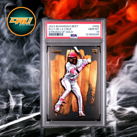 2024 Bowman's Best Strokes Of Gold Elly De La Cruz #SG2