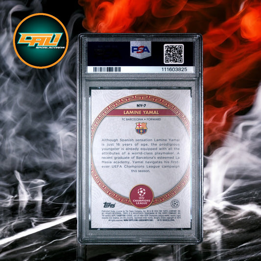 2023-24 Topps Jade Edition Uefa Club Competitions Chinese New Year Lamine Yamal #NY7