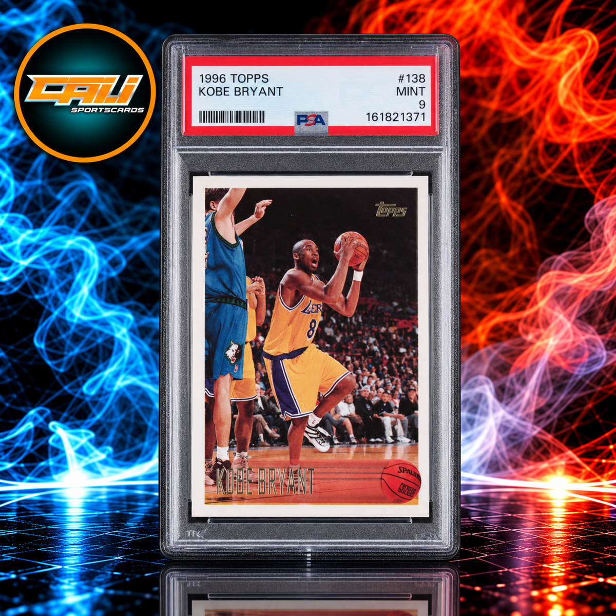 1996 Topps Kobe Bryant Base #138 PSA 9