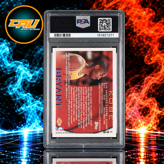 1996 Topps Kobe Bryant Base #138 PSA 9