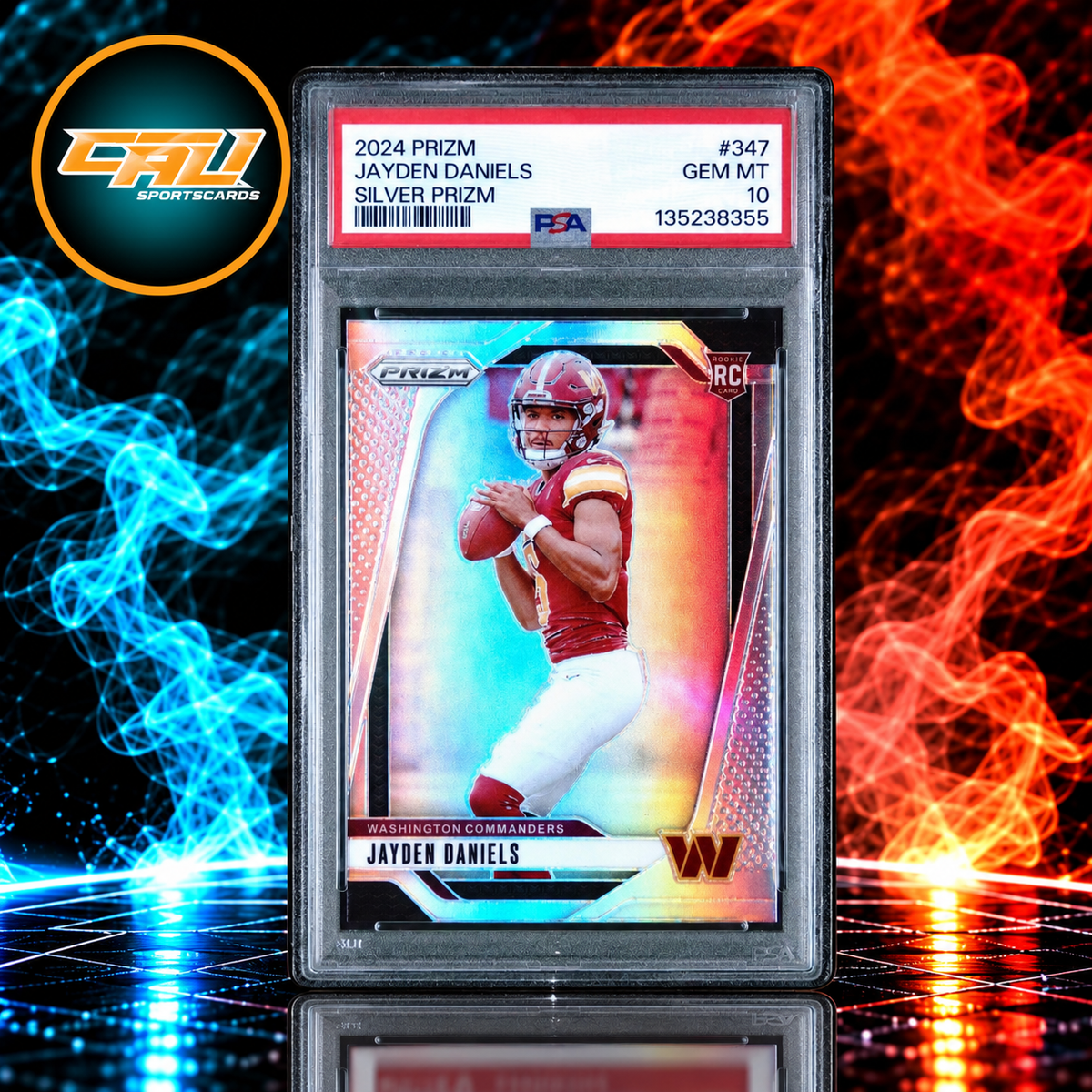2024 Prizm Jayden Daniels Silver #347 PSA 10