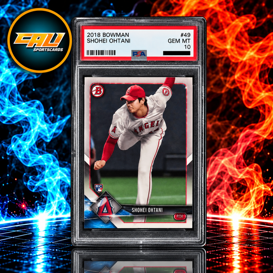2018 Bowman Shohei Ohtani Base #49 PSA 10