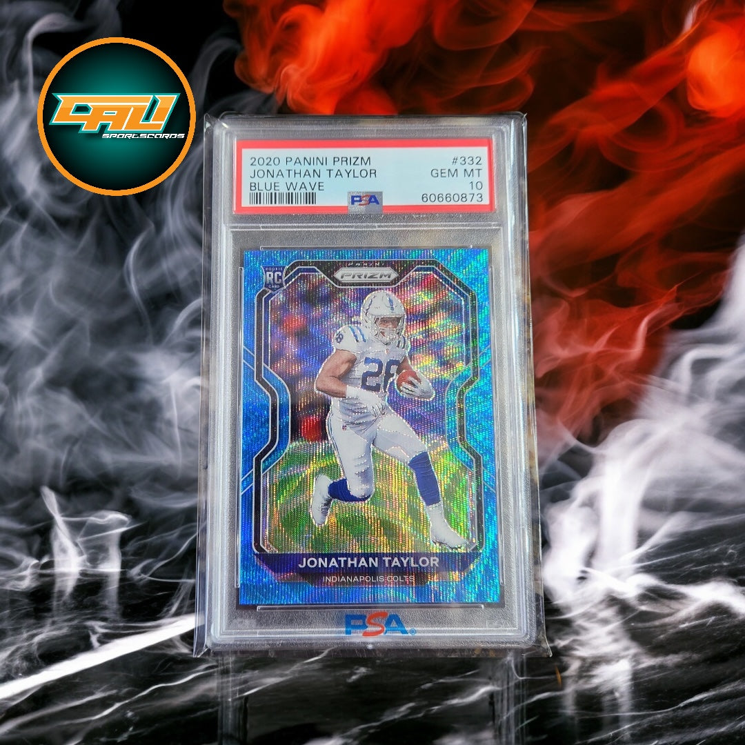 2020 Panini Prizm Jonathan Taylor Blue Wave /199 #332