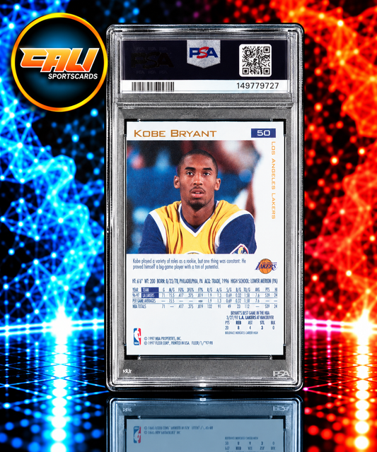 1997 Fleer Kobe Bryant #50 PSA 10