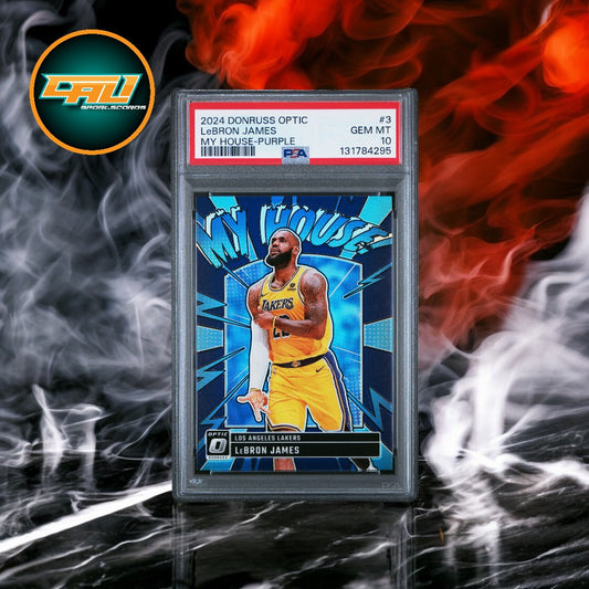 2024 Panini Donruss Optic My House Purple LeBron James #3