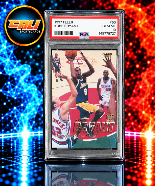 1997 Fleer Kobe Bryant #50 PSA 10