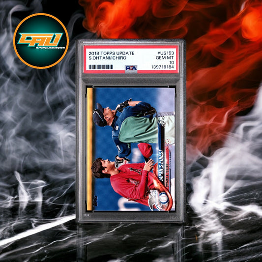 2018 Topps Update S.ohtani/ichiro #US153