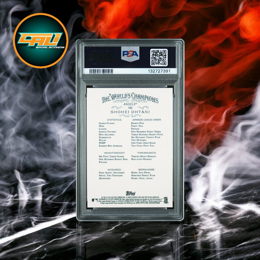 2018 Topps Allen & Ginter Shohei Ohtani  Silver Glossy  PSA 10 #100