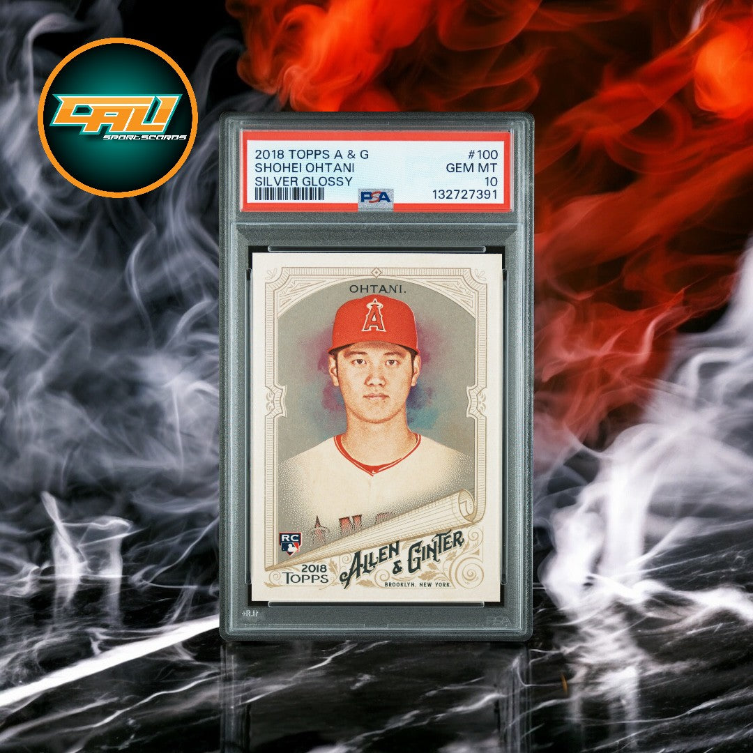 2018 Topps Allen & Ginter Shohei Ohtani  Silver Glossy  PSA 10 #100