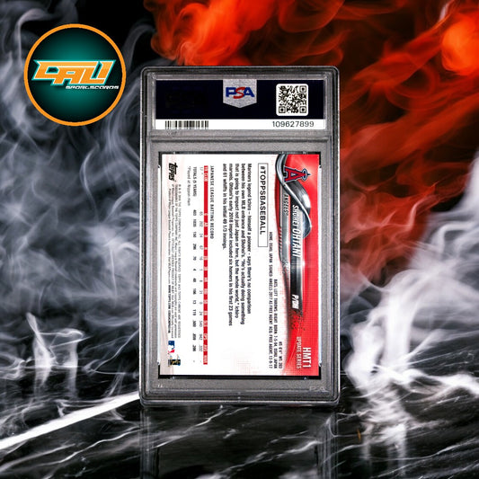 2018 Topps Chrome Update Shohei Ohtani Base PSA 10 #HMT1