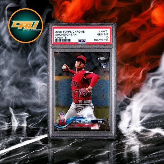2018 Topps Chrome Update Shohei Ohtani Base PSA 10 #HMT1