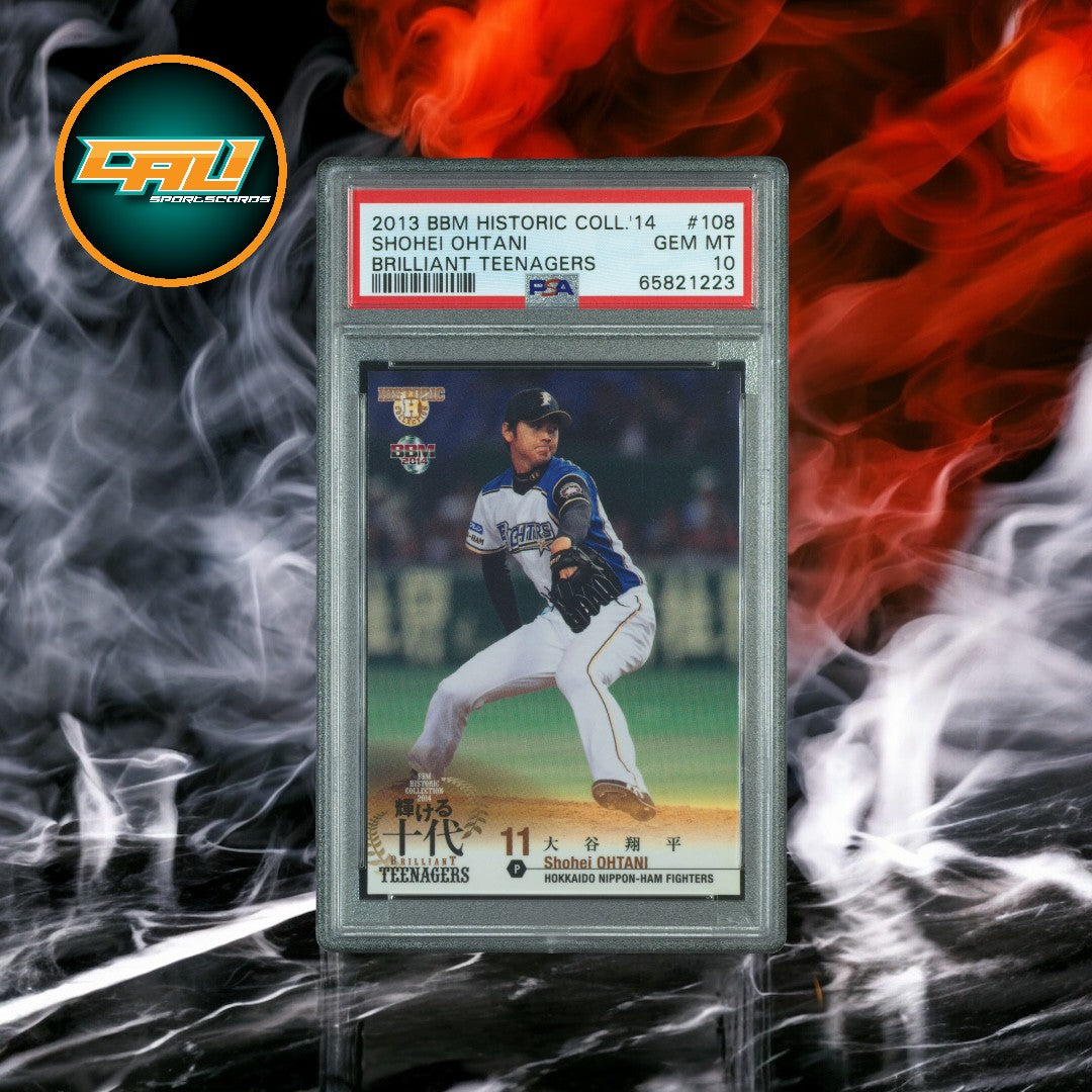 2013 Bbm Historic Collection 2014 Brilliant Teenagers Shohei Ohtani #108