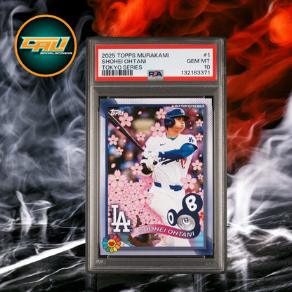 2025 Topps Takashi Murakami + Mlb World Tour Tokyo Series Shohei Ohtani #1