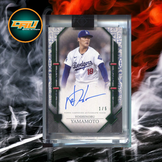 2024 Topps Transcendent Yoshinobu Yamamoto