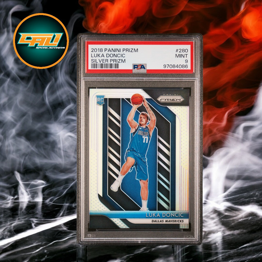 2018 Prizm Luka Doncic Silver PSA 9 #280