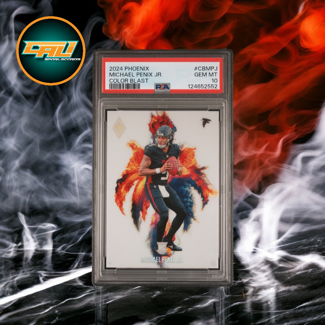 2024 Panini Phoenix Color Blast Michael Penix Jr. #CBMPJ